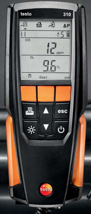 testo 310 Combustion Analyzer