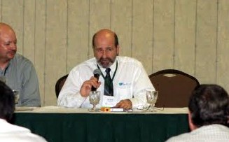 Bill Spohn on industry panel 2010