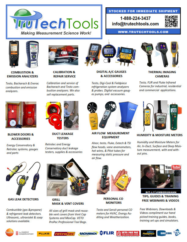 TruTech Tools Line Card