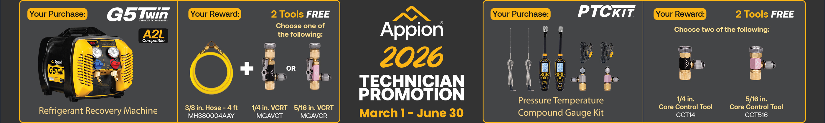 Appion Spring Technician Promo 2026
