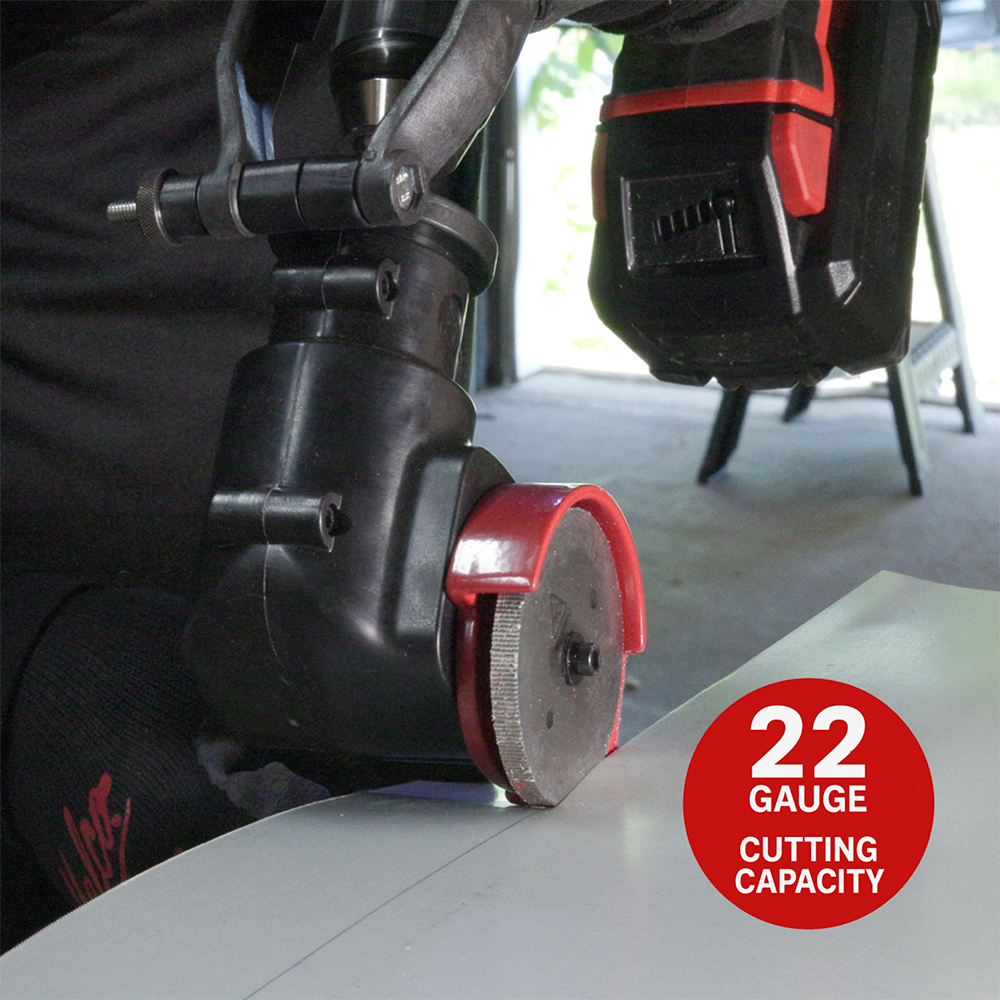 Image of 22 gauge cutting capacity