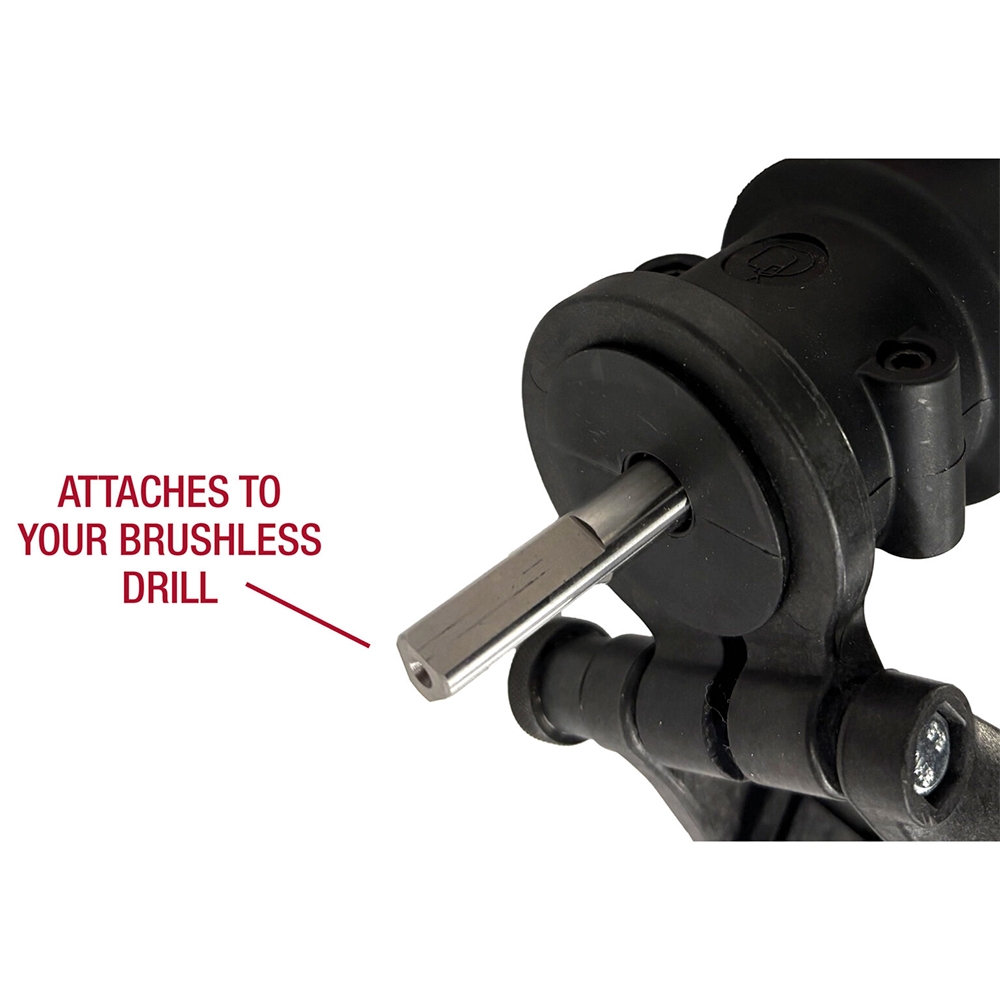 Tool attaches to your drill