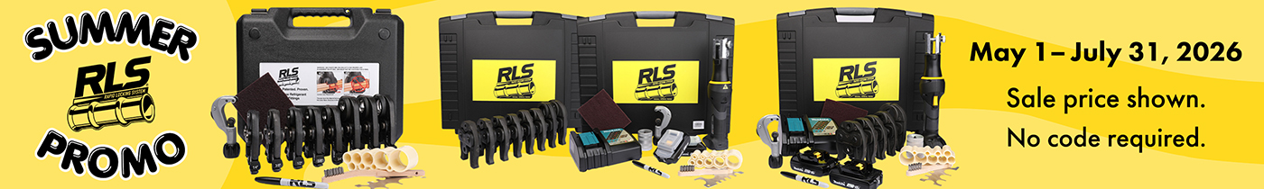 RLS Press Tool and Jaw Kits Promo