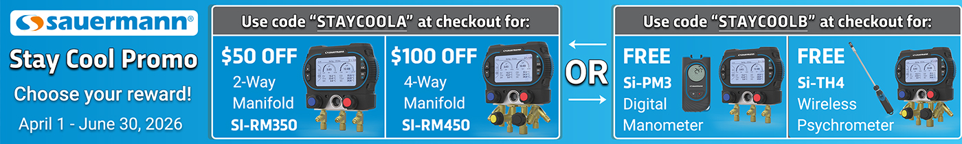 Sauermann Stay Cool Promo 2026