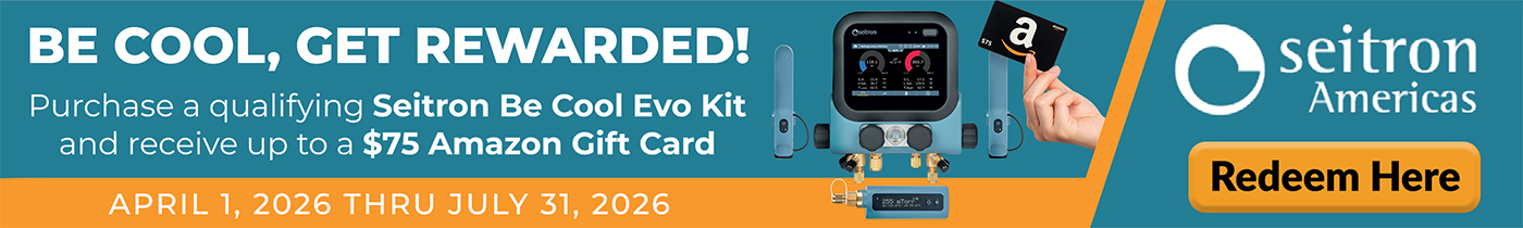 Seitron Spring Promo 2026 – Up to $75 Amazon Gift Card with Be Cool Evo Kits
