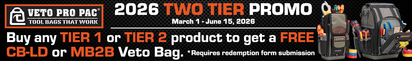 Veto Spring Promo Tier 1 and Tier 2 Products